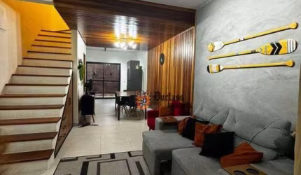 Sobrado com 2 suítes à venda, 90 m² por R$ 510.000 - Pontal de Santa Marina - Caraguatatuba/SP