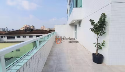 Apartamento Garden com 2 dormitórios à venda, 54 m² por R$ 730.000 - Embaré - Santos/SP