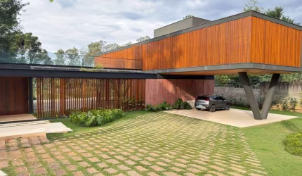 Magnifico imóvel moderno alto padrão à venda no Condomínio Lago Azul, em Araçoiaba da Serra/SP