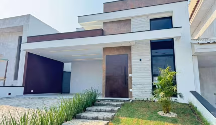 Casa com spa e 3 suítes a venda no Condomínio Residencial Campos do Conde em Sorocaba/sp