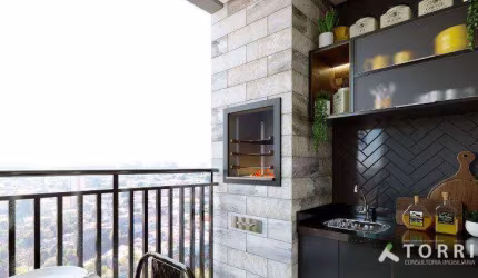 Apartamento com 2 dormitórios à venda, 48 m² por R$ 330.000,00 - Vila Carvalho - Sorocaba/SP