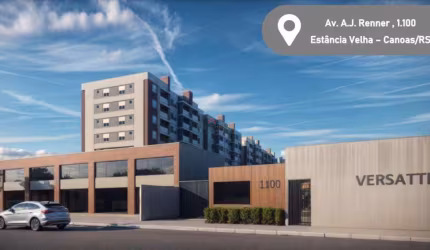 Apartamentos de 2 dormitórios com sacada e churraqueira, no bairro Estância Velha - Canoas