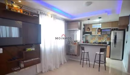 Apartamento Mobiliado 02 Dormitorios 1 Vaga Coberta - Bairro São José - Canoas