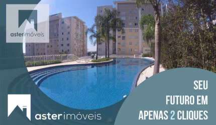 Apartamento 2 quartos, demi-suíte, 1 vaga - Vivare Condomínio Clube - Atuba - Curitiba/PR