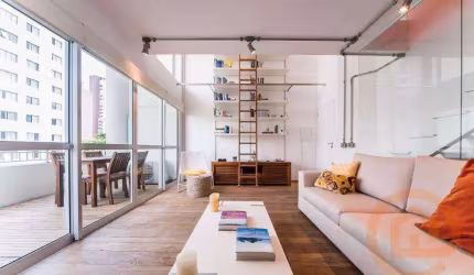 Loft com 1 dormitório, 74 m² - venda por R$ 1.850.000,00 ou aluguel por R$ 13.190,08/mês - Vila Nova Conceição - São Paulo/SP