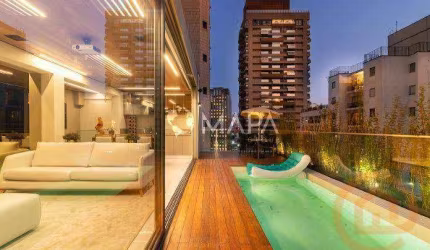 Cobertura com 2 suítes  à venda, 172 m² por R$ 12.000.000 - Itaim Bibi - São Paulo/SP