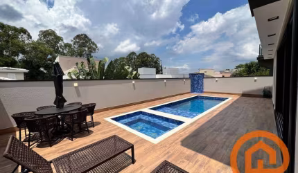 Casa com 5 dormitórios à venda, 385 m² por R$ 3.550.000,00 - Residencial Ibi Aram I - Itupeva/SP