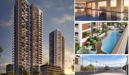 Apartamento 3 dormitórios  novo no Mogilar