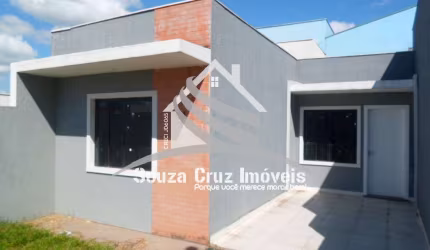 Casa no Atuba em Curitiba de Frente para Rua- Pronto para Morar!!!