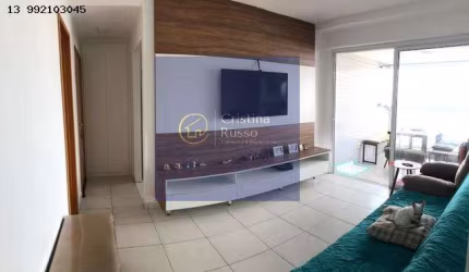 Apartamento para Venda em Santos, Gonzaga, 2 dormitórios, 2 suítes, 3 banheiros, 2 vagas
