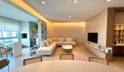 Apartamento decorado - 3 quartos, 1 suíte - 122 m²