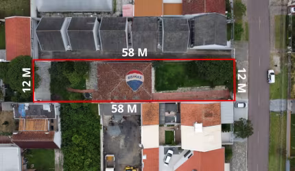 Terreno de 696 m², localizado no bairro Fanny em Curitiba/PR