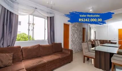Apartamento à Venda no Santa Cândida, 3 quartos 1 vaga garagem fixa, 52 m²