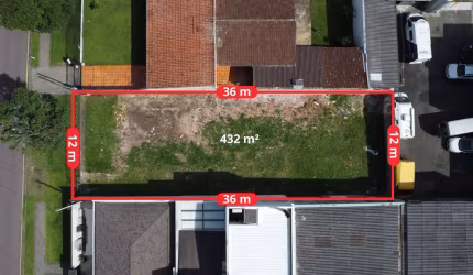 Terreno no Lindóia - Curitiba/PR.