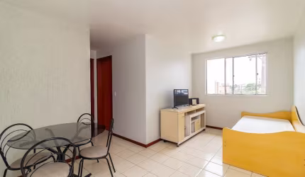 Apartamento com dois quartos  mobiliado no Alto Boqueirão