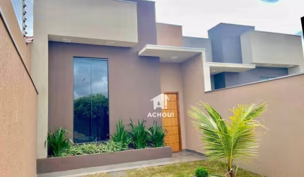 CASA NOVA, ACABAMENTO DE ALTO PADRÃO, TRÊS SUÍTES, APROVEITE!