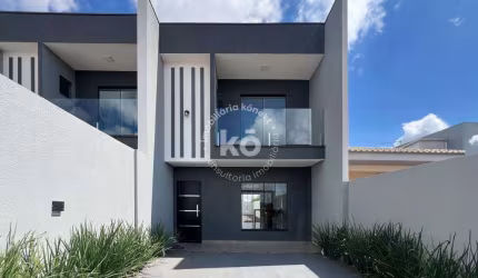 Sobrado com 2 quartos 1 suíte no Florais  -  Cascavel
