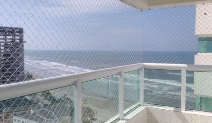 Apartamento 02 dormitorios, vista para o mar!