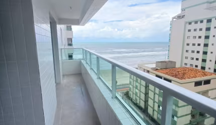 Apartamento 02 dormitórios vista mar