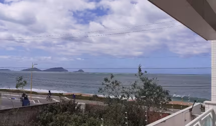 Excelente apartamento com vista para o mar com 02 quartos na av. Atlântica