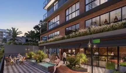 STUDIOS MOBILIADOS NO RESIDECIAL BOULEVARD 500 - NOVA BRASÍLIA