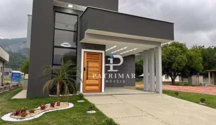 Casa com 3 Quartos à venda no Condomínio Vivere, 117 m² por R$ 580.000 - São José de Imbassai - Maricá/RJ