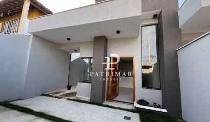 Casa com 3 Quartos, suíte, Área gourmet e Piscina à venda, 102 m² por R$ 630.000 - Jardim Atlântico Leste - Maricá/RJ