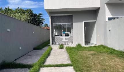 Casa com 3 Quartos, sendo 1 suíte, Área gourmet e quintal à venda, 106 m² por R$ 497.000 - São Bento da Lagoa - Maricá/RJ