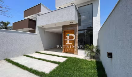 Casa com 3 Quartos à venda, 104 m² por R$ 610.000 - Jardim Atlântico Central (Itaipuaçu) - Maricá/RJ