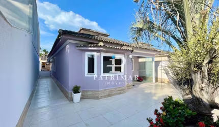 Casa com 3 Quartos, Área Gourmet e Piscina à venda, 130 m² por R$ 775.000 - Jardim Atlântico Oeste (Itaipuaçu) - Maricá/RJ