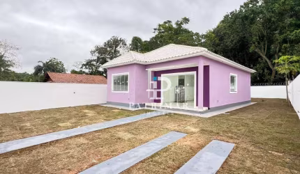 Casa com 2 Quartos à venda, 104 m² por R$ 490.000 - Chácara de Inoã - Maricá/RJ