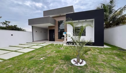 Casa com 3 quartos à venda, 129 m² por R$ 695.000 - Jardim Atlântico Leste - Maricá/RJ