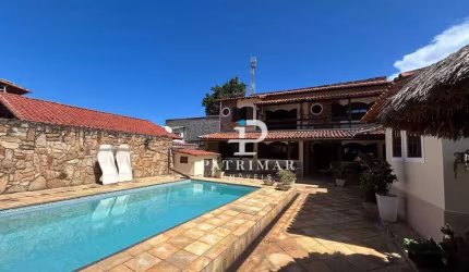 Casa com 2 Quartos, Área Gourmet e Piscina à venda, 268 m² por R$ 700.000 - Recanto de Itaipuaçu - Maricá/RJ