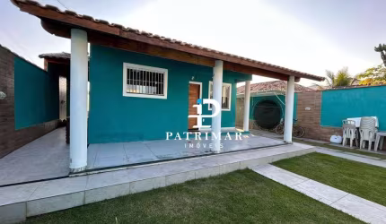 Casa com 4 Quartos, Área gourmet e Piscina à venda, 205 m² por R$ 750.000 - Itaipuaçu - Maricá/RJ