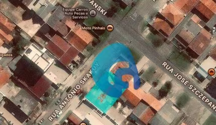 Terreno à venda, 280 m² por R$ 550.000,00 - Afonso Pena - São José dos Pinhais/PR