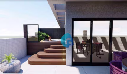Cobertura com 3 dormitórios à venda, 99 m² por R$ 1.249.000,00 - Centro - São José dos Pinhais/PR