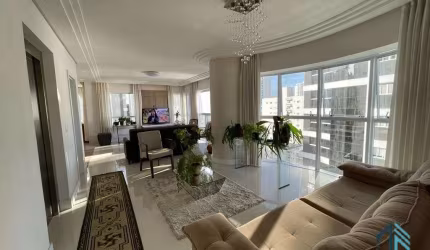 Apartamento mobiliado, ensolarado 03 suítes, 03 vagas em Bal. Camboriú SC