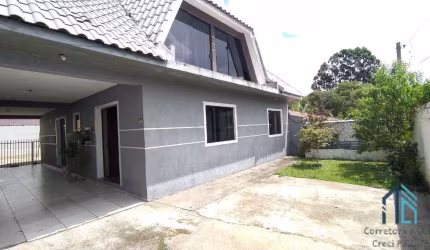 (PERMUTA) Casa a venda, 03 quartos c/suíte, ático, com amplo espaço nos fundos, no Campo Pequeno em Colombo PR