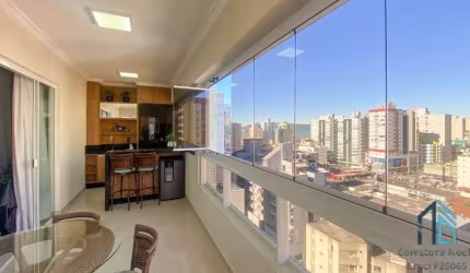 Apartamento Mobiliado, decorado, 04 suítes, 04 vagas, Meia Praia em Itapema SC