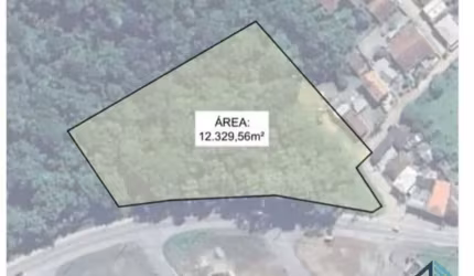 Terreno com 12.329,56m², (possível parcelamento) residência ou galpões, em São Francisco do Sul SC