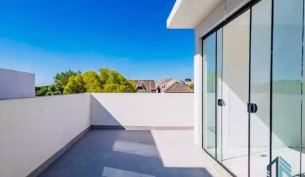 Sobrado novo a venda 02 quartos c/suíte, terraço Santa Felicidade em Curitiba PR