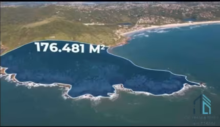 TERRENO COM TOTAL DE 176.481,50 m2, BEIRA MAR, NA 'PRAIA DO ROSA', EM IMBITUBA, SC.