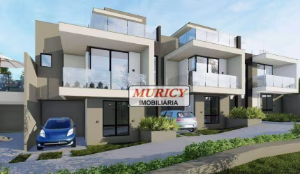 Sobrado com 3 dormitórios à venda, 115 m² por R$ 699.000,00 - Boqueirão - Curitiba/PR