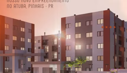 Apartamento 2 quartos no ATUBA - PINHAIS. MINHA CASA MINHA VIDA