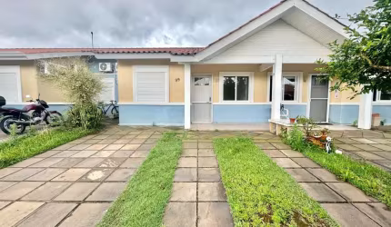 Casa em condomínio fechado com 3 quartos à venda na Rua Boqueirão, 2341, Estância Velha, Canoas, 72 m2 por R$ 519.000