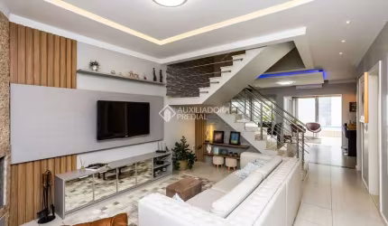Casa em condomínio fechado com 4 quartos à venda na Rua Bélgica, 76, Marechal Rondon, Canoas, 221 m2 por R$ 1.999.000