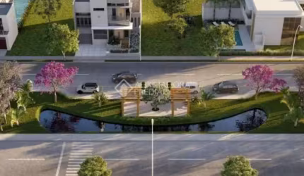 Terreno em condomínio fechado à venda na Avenida Deltaville, 90, Beira Rio, Biguaçu, 360 m2 por R$ 291.000