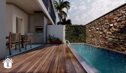 Casa com 3 quartos à venda na Rua Tenente Orlando Bastos Schroder, 1, Campeche, Florianópolis, 141 m2 por R$ 1.150.000