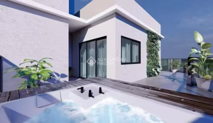 Cobertura com 1 quarto à venda na Servidão Luciano Torquato Vigânico, 167, Campeche, Florianópolis, 60 m2 por R$ 1.597.000