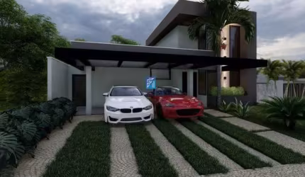 Casa térrea a venda - Condomínio Reserva Imperial - Zona Sul